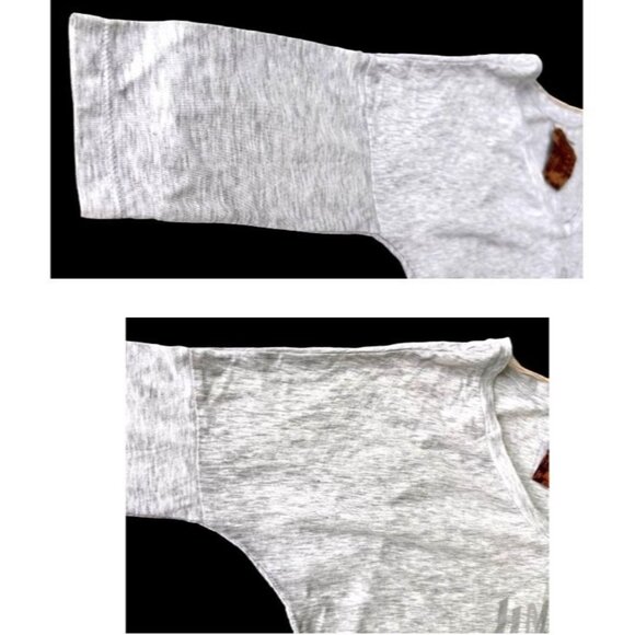 NWT Knob Hill Jim Beam Tee Top Sz M Light Gray Bourbon Whiskey Logo Drop… - Picture 9 of 12